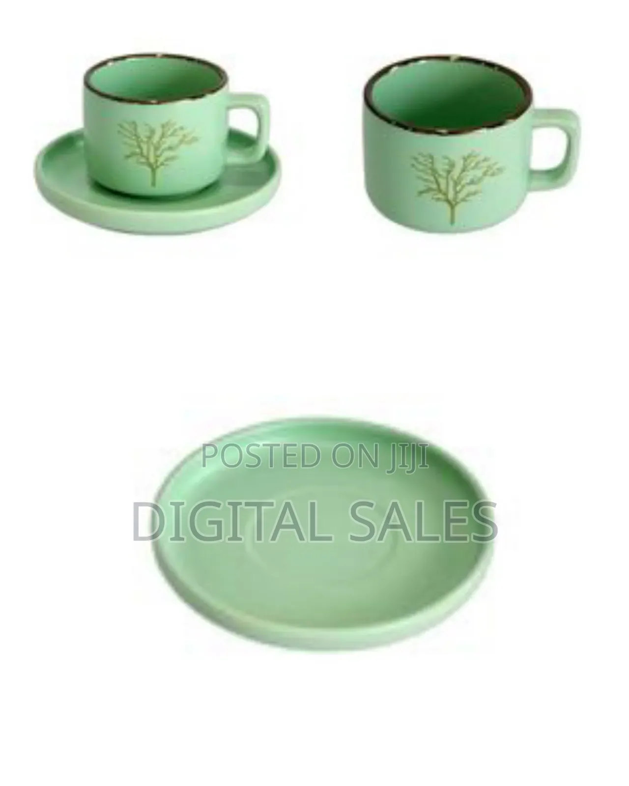 Set of 6 Restaurants and Office Tree Ceramic 350ml