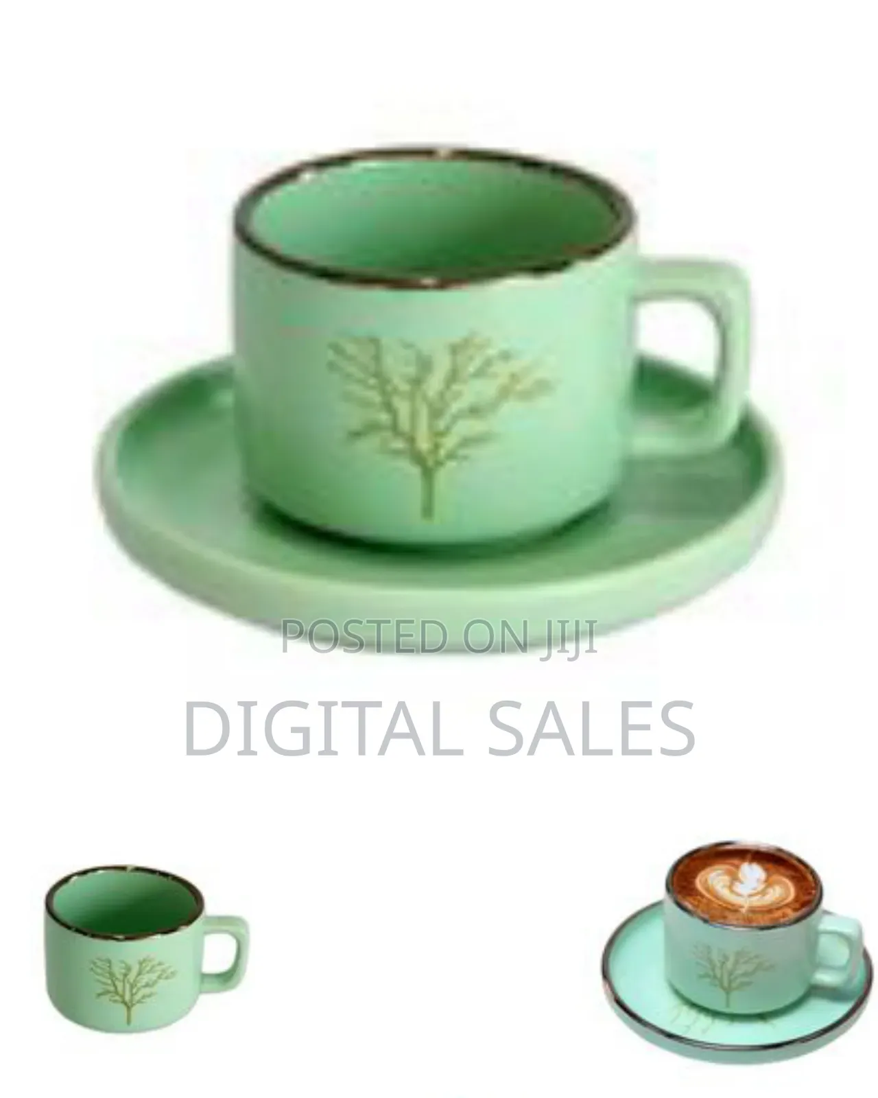 Set of 6 Restaurants and Office Tree Ceramic 350ml