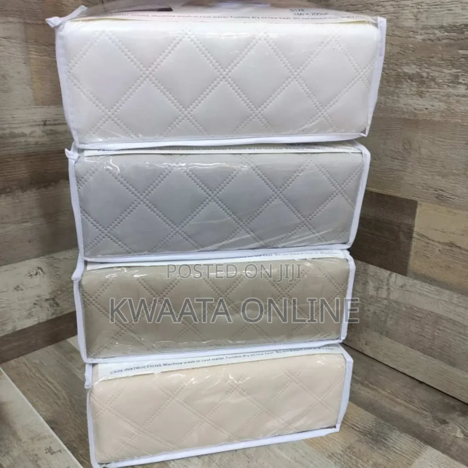 Waterproof Mattress Protector, Soft Breathable Pad, Noiseless Cover