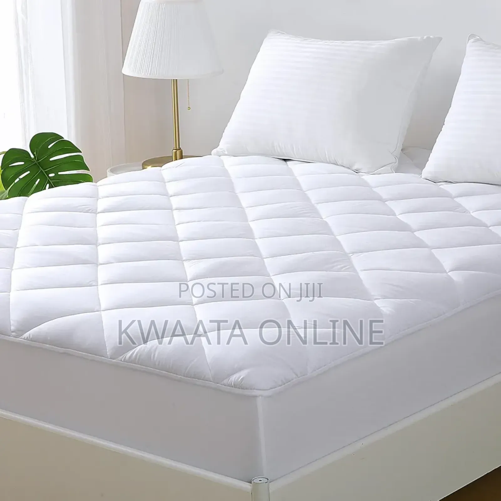 Waterproof Mattress Protector, Soft Breathable Pad, Noiseless Cover