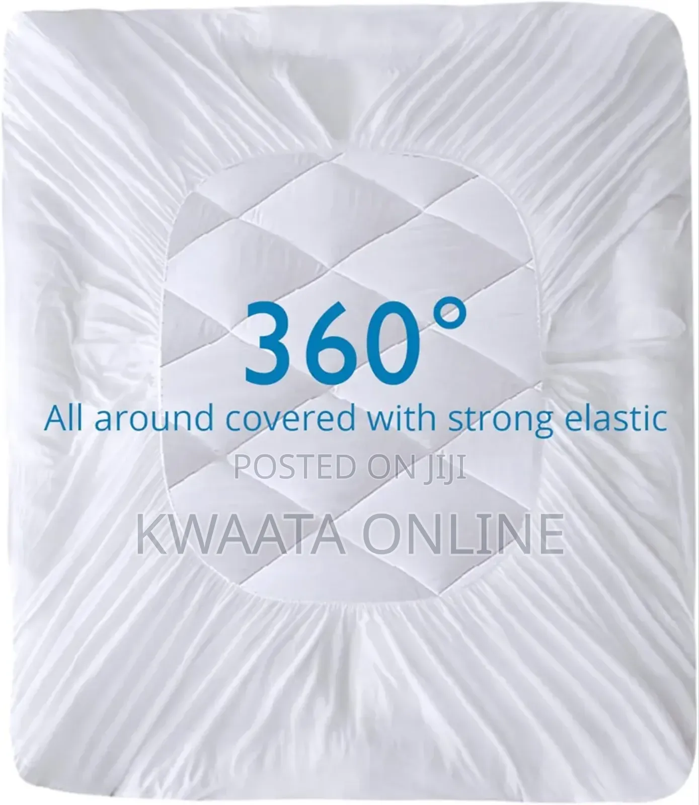 Waterproof Mattress Protector, Soft Breathable Pad, Noiseless Cover