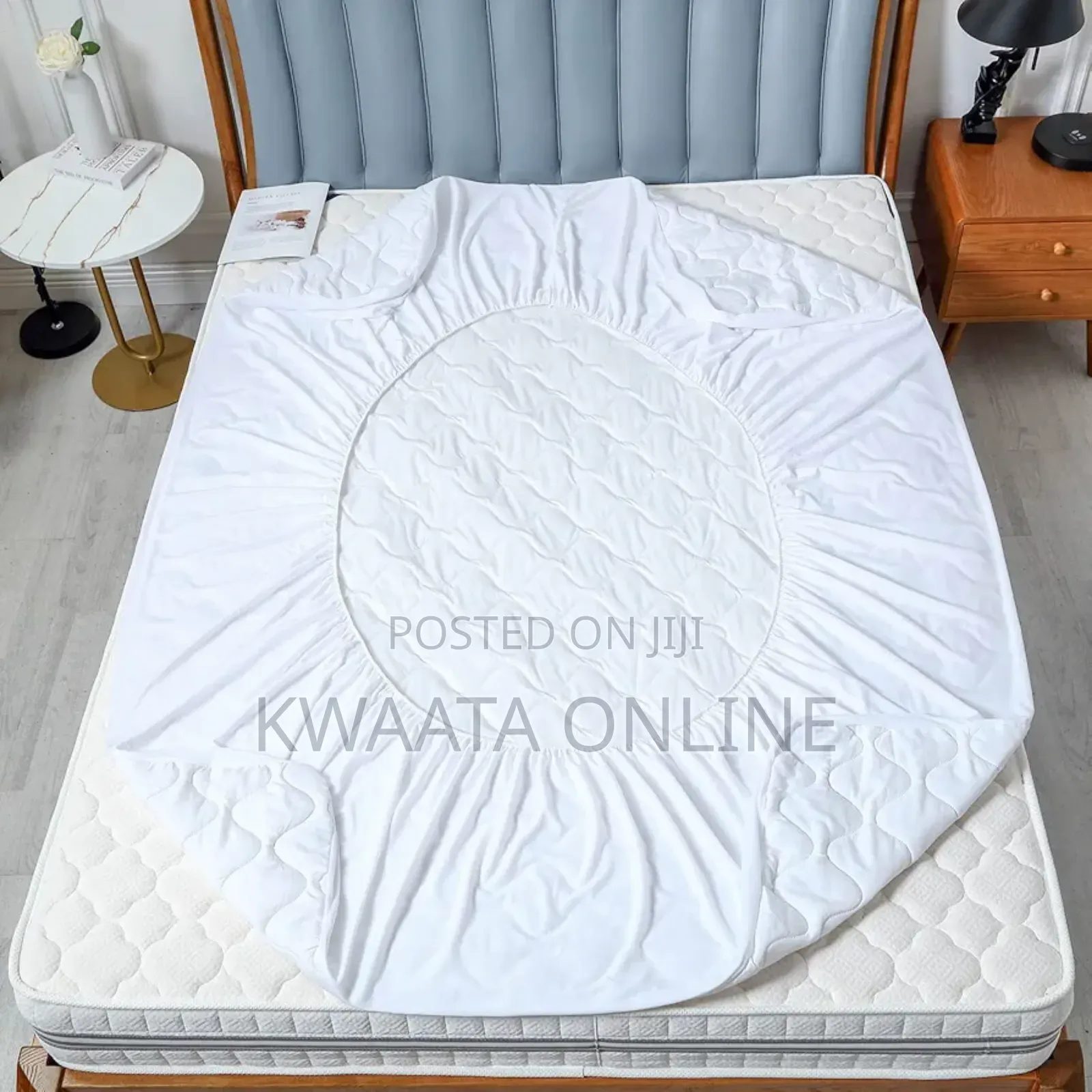 Waterproof Mattress Protector, Soft Breathable Pad, Noiseless Cover