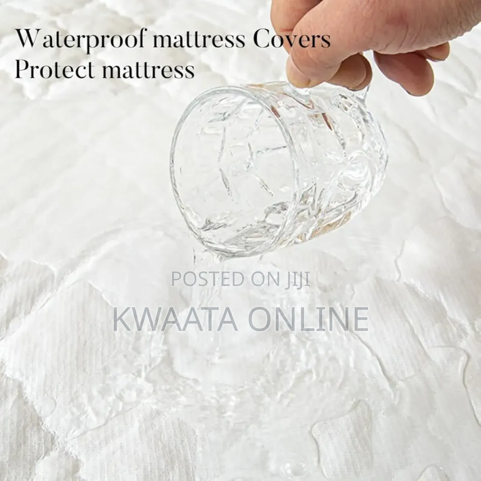 Waterproof Mattress Protector, Soft Breathable Pad, Noiseless Cover