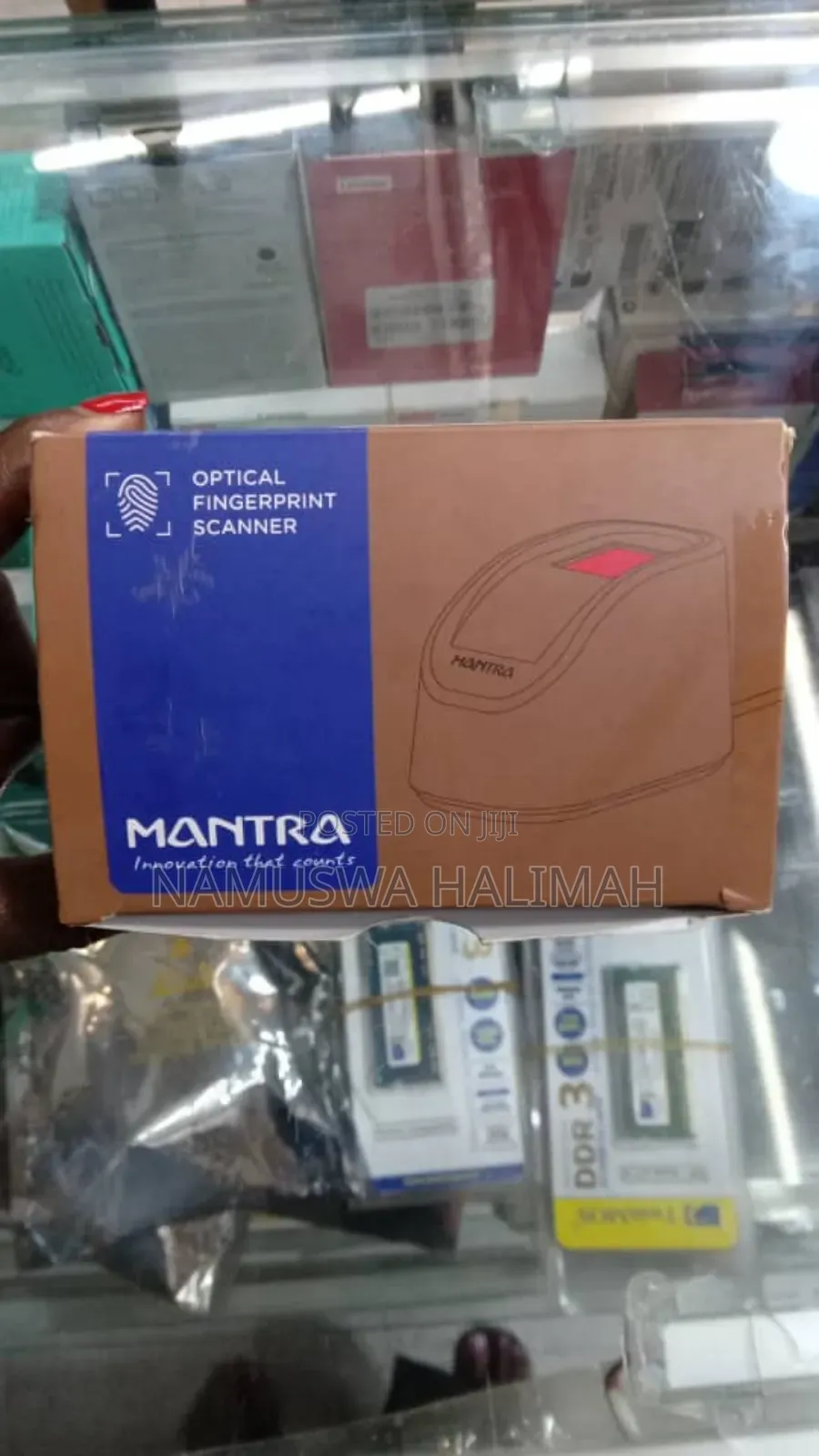 Mantra Optical Fingerprint Scanner,Mantra Mfs500 Model.