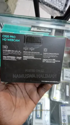 Logitech C920 Pro Hd Webcam.