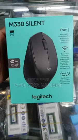 Logitech M330 Silent Wireless Mouse.