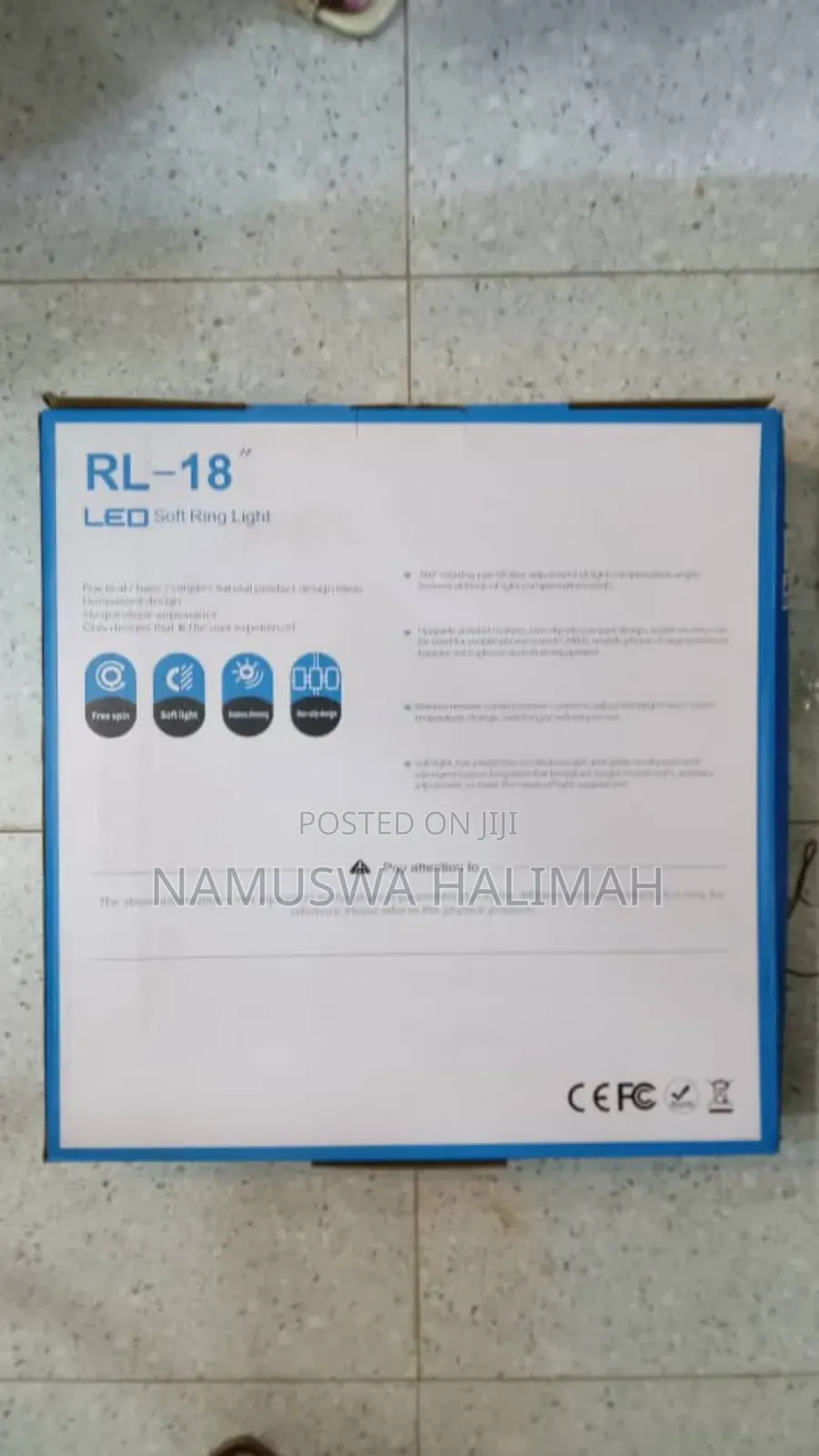 Rl-18 Led Soft Ring Light