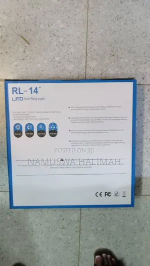 Rl-14" Led Soft Ring Light.