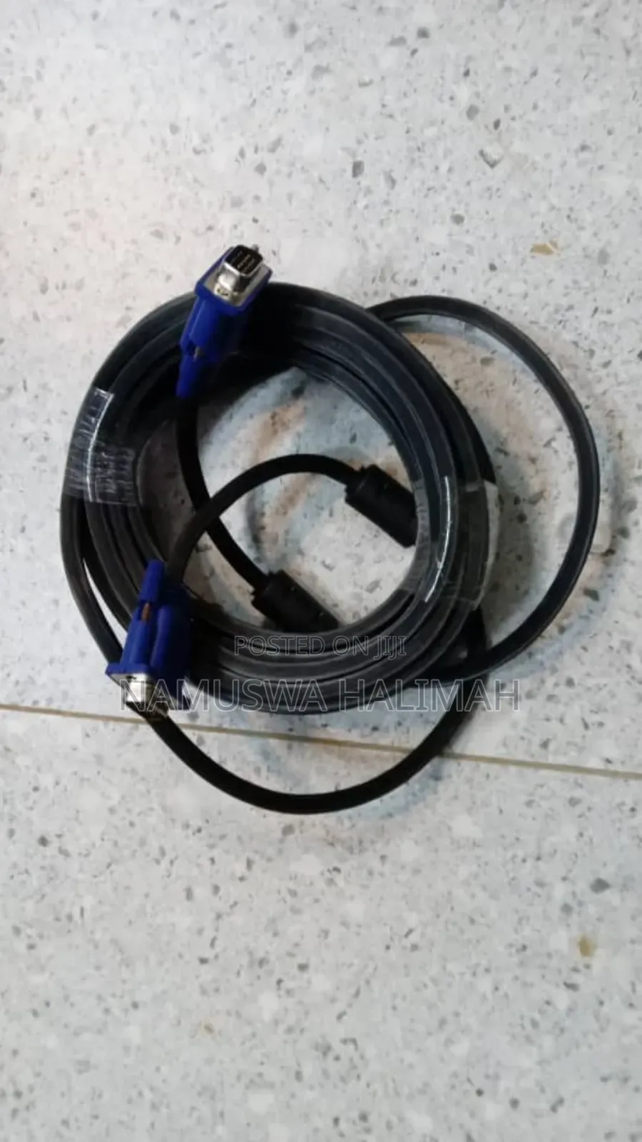 Vga (Video Graphics Array) Cable Black