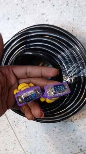 Vga (Video Graphics Array) Cable Purple