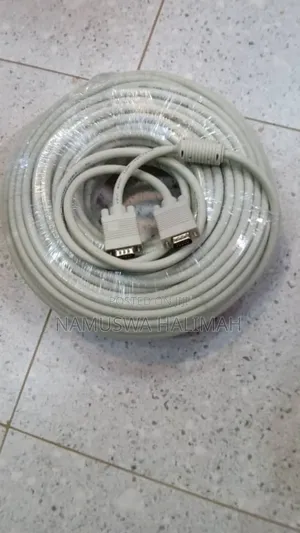 Vga (Video Graphics Array) Cable Grey