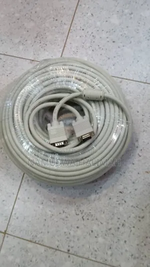 Vga (Video Graphics Array) Cable Grey