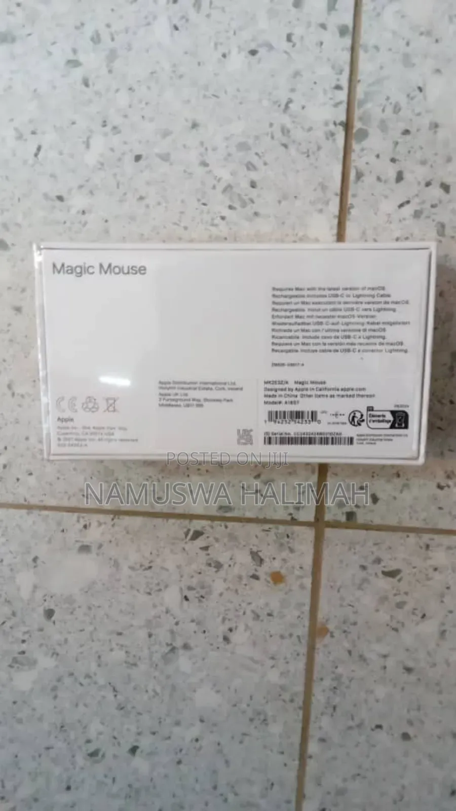Wireless and Rechargeable Multi-Touch Apple Magic Mouse