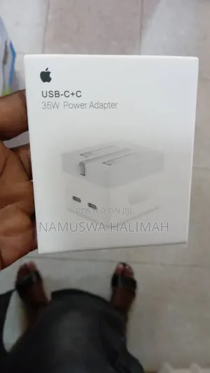 Apple 35w Dual Usb-C Port Compact Power Adapter