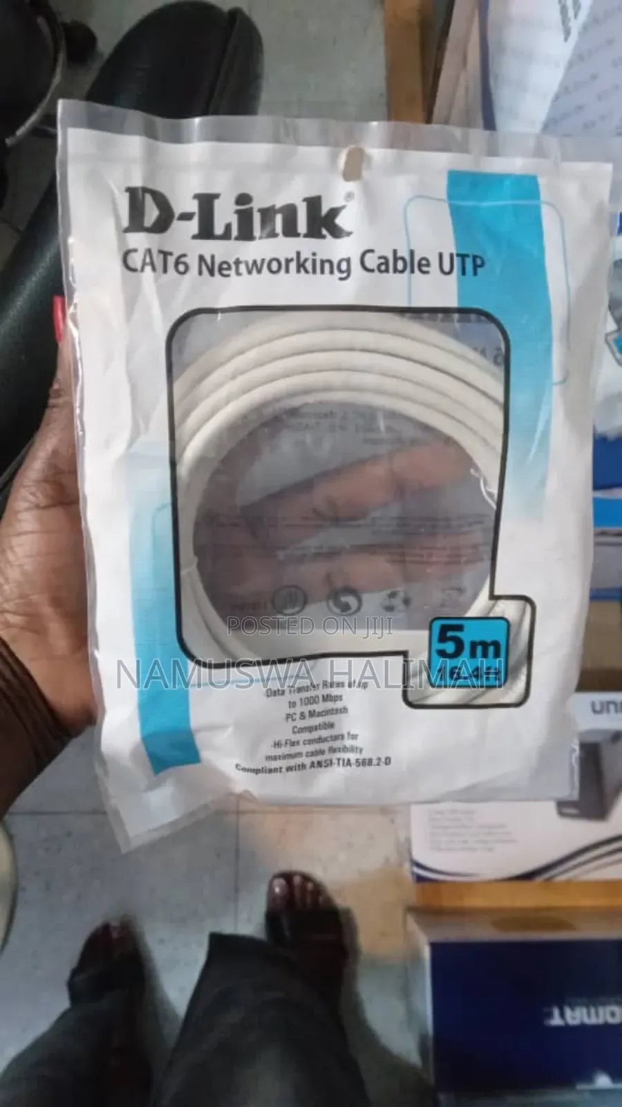 D-Link Cat6 Utp Networking Cable.