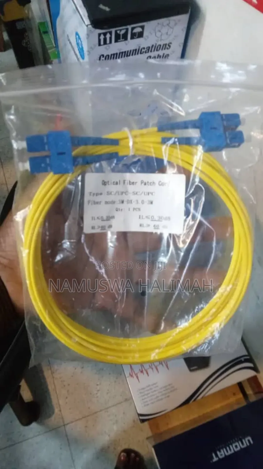 Optical Fiber Patch Cord.