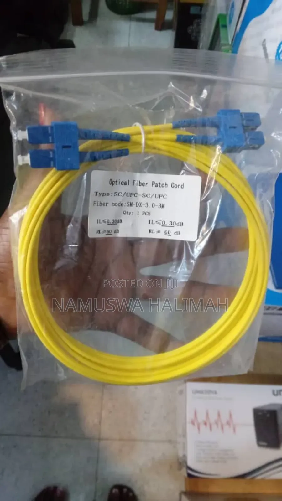 Optical Fiber Patch Cord.