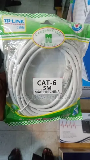 Tp-Link Cat-6 Ethernet Cable, 5 Meters in Length.