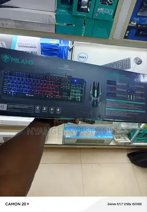 Gaming Key Board With Mouse. Midrange Gaming Keyboard