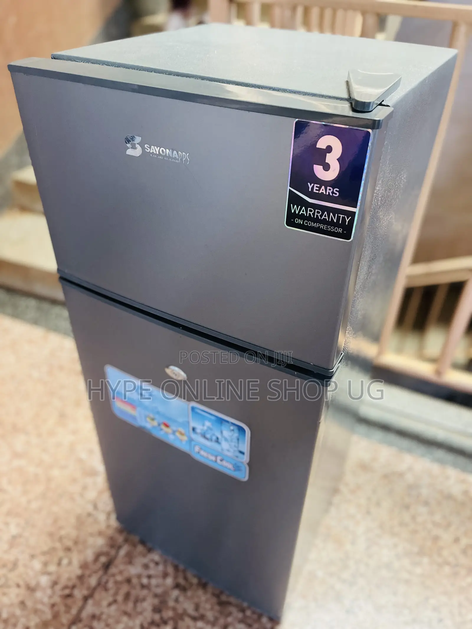 Imported Used 108l Sayona Apps Double Door Fridge