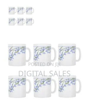Luminarc 6 Pieces of Luminarc Tea Coffee Mug Cups