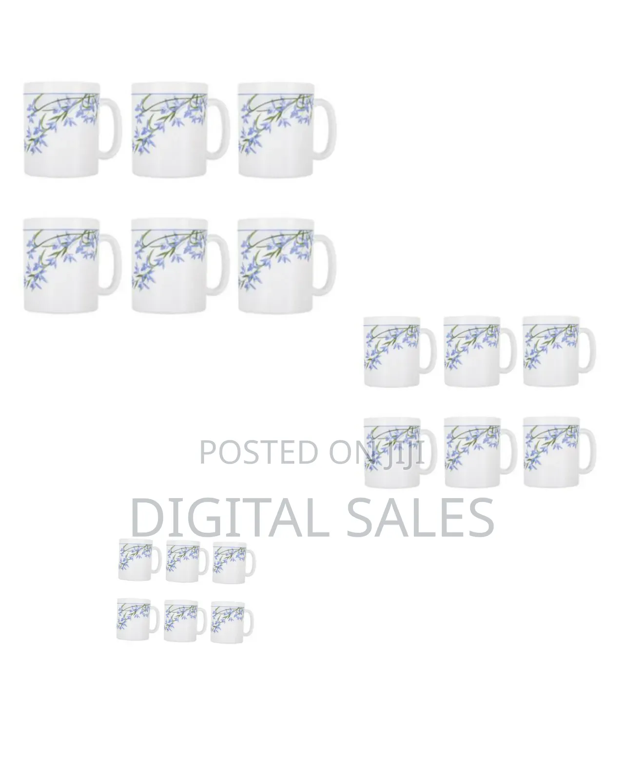 Luminarc 6 Pieces of Luminarc Tea Coffee Mug Cups