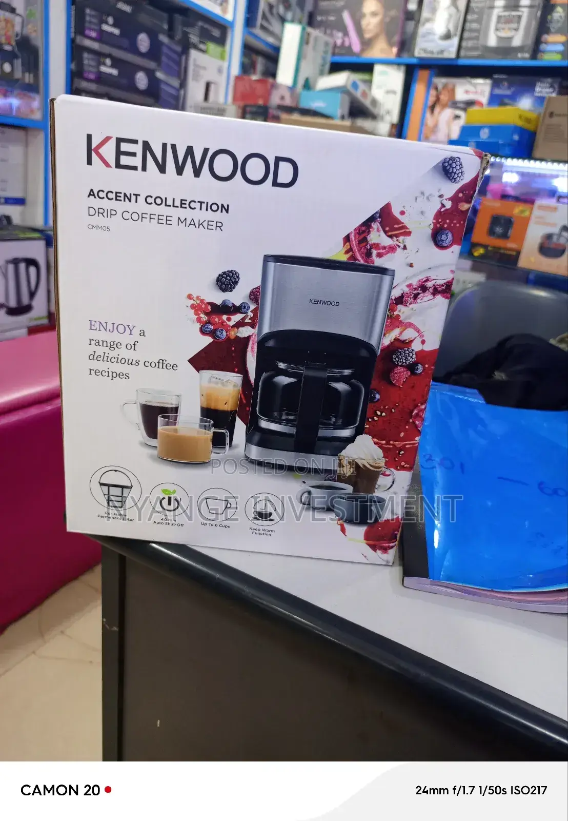 Coffee Maker. Kenwood Drop Coffee Maker.