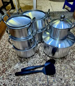 Tornado Brand Cooking Pot Set.