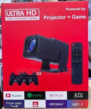 Ultra Hd Projector With Game