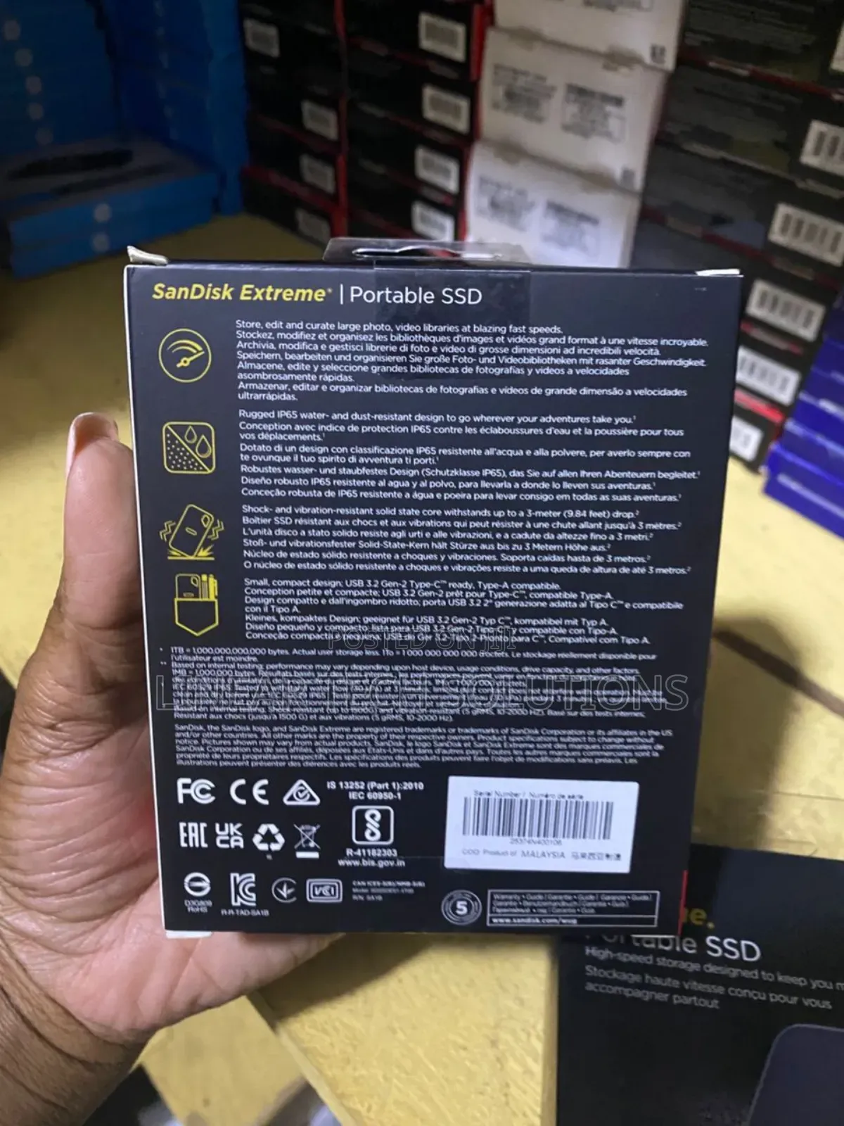Sandisk Extreme Pro Portable Ssd.