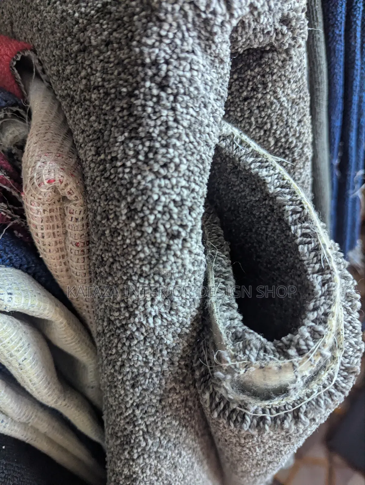 Gray Soft Galaxy Carpets Available