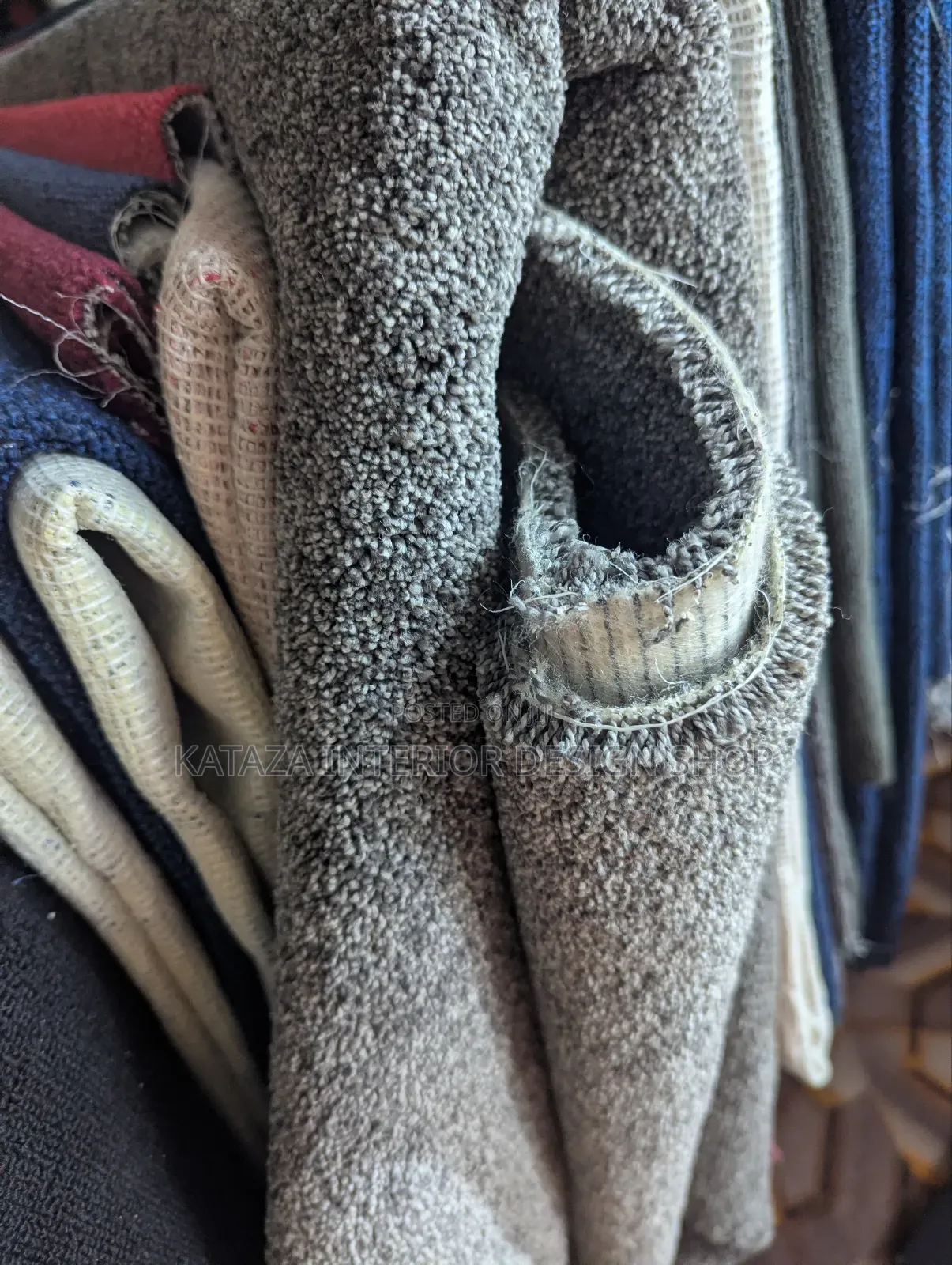 Gray Soft Galaxy Carpets Available