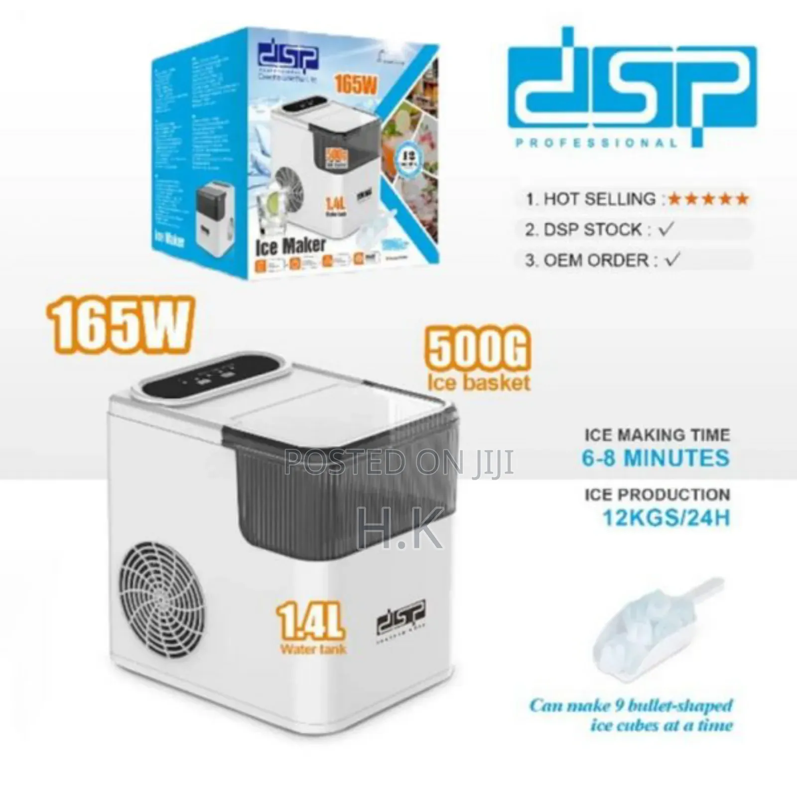 DSP Kd8001, Ice Maker