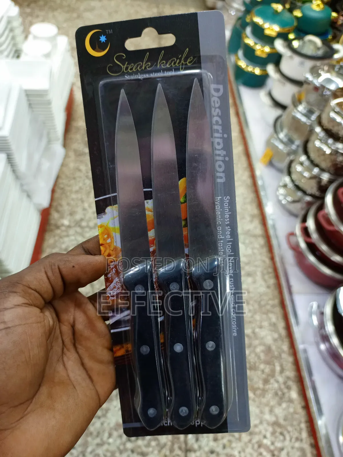 3pcs Steak Knife Set