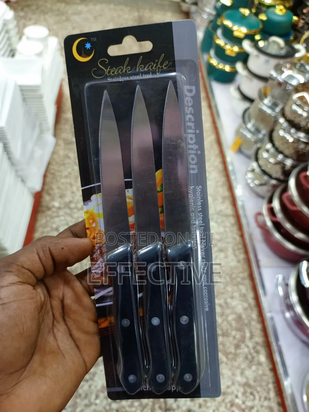 3pcs Steak Knife Set