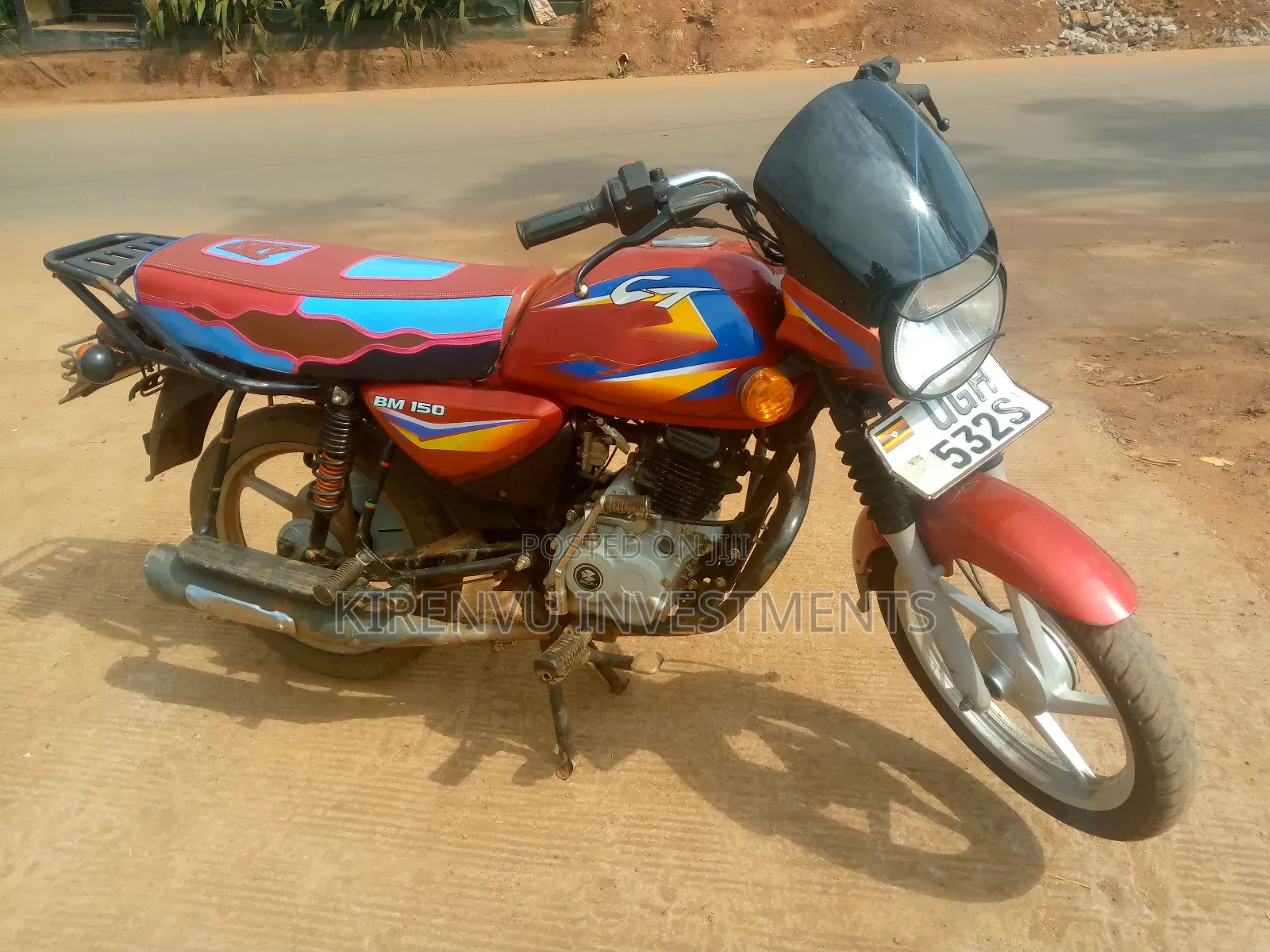 Bajaj Boxer 125 2022 Red