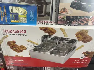 Global Star Double Deep Fryer