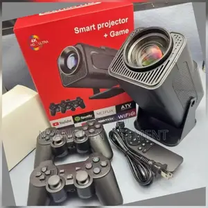 Black Smart Projector With Games