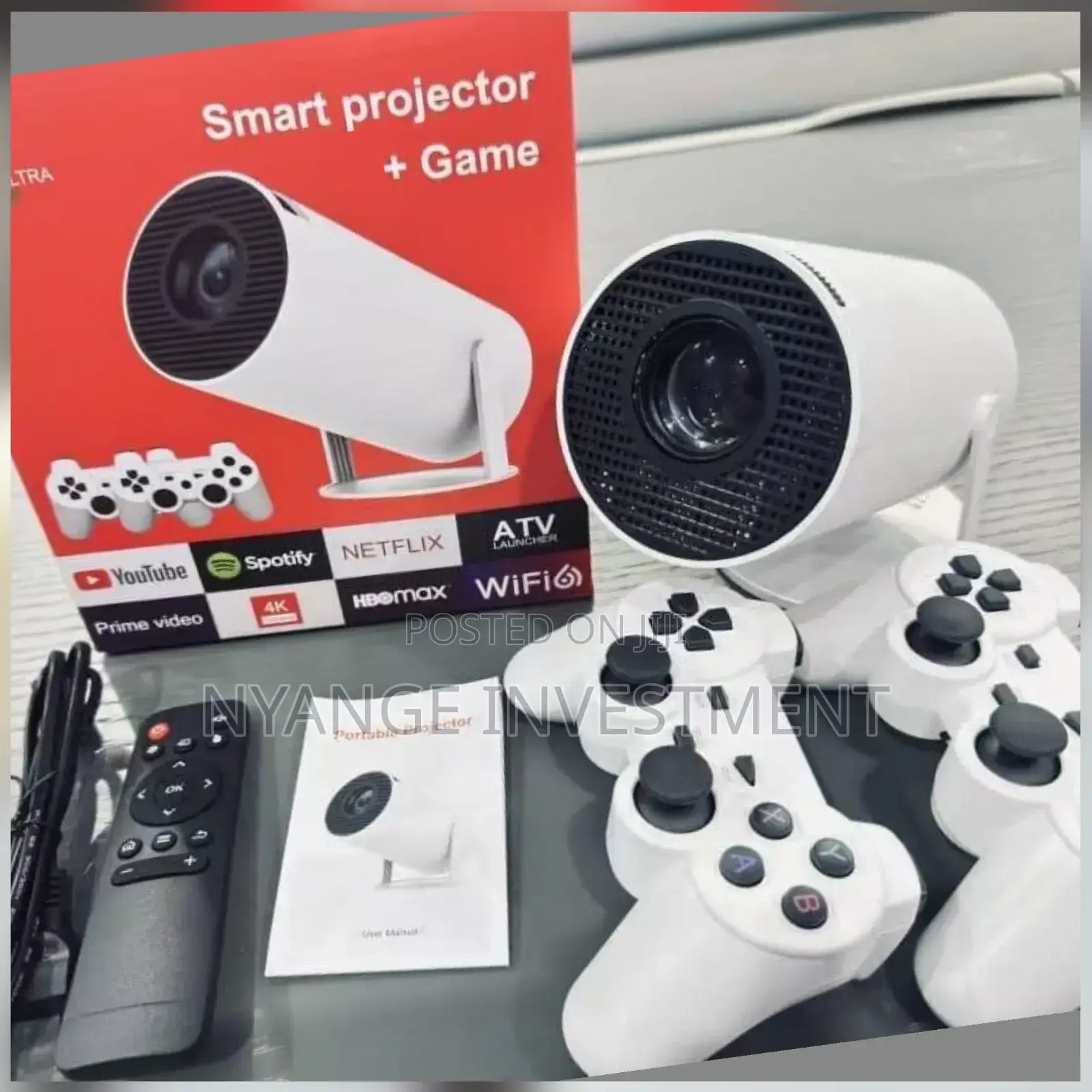 Smart Projector With Game