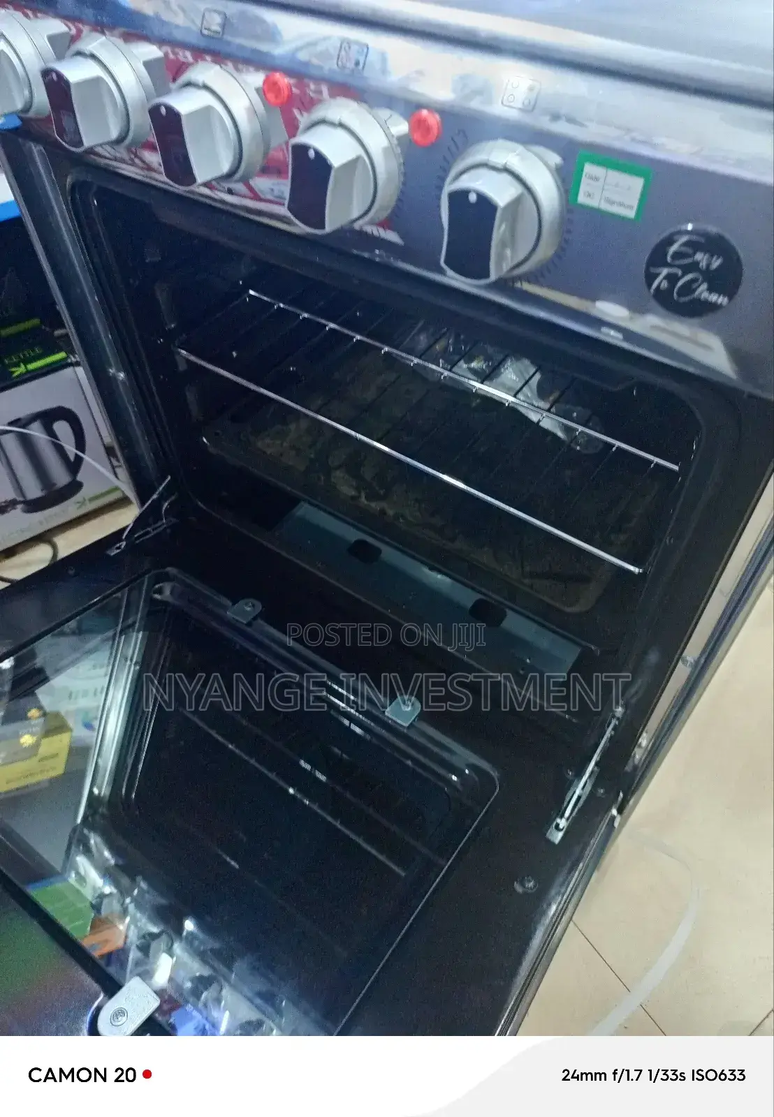 Ambassador 2by2 Cooker. 60by60 Cooker With an Electric Oven