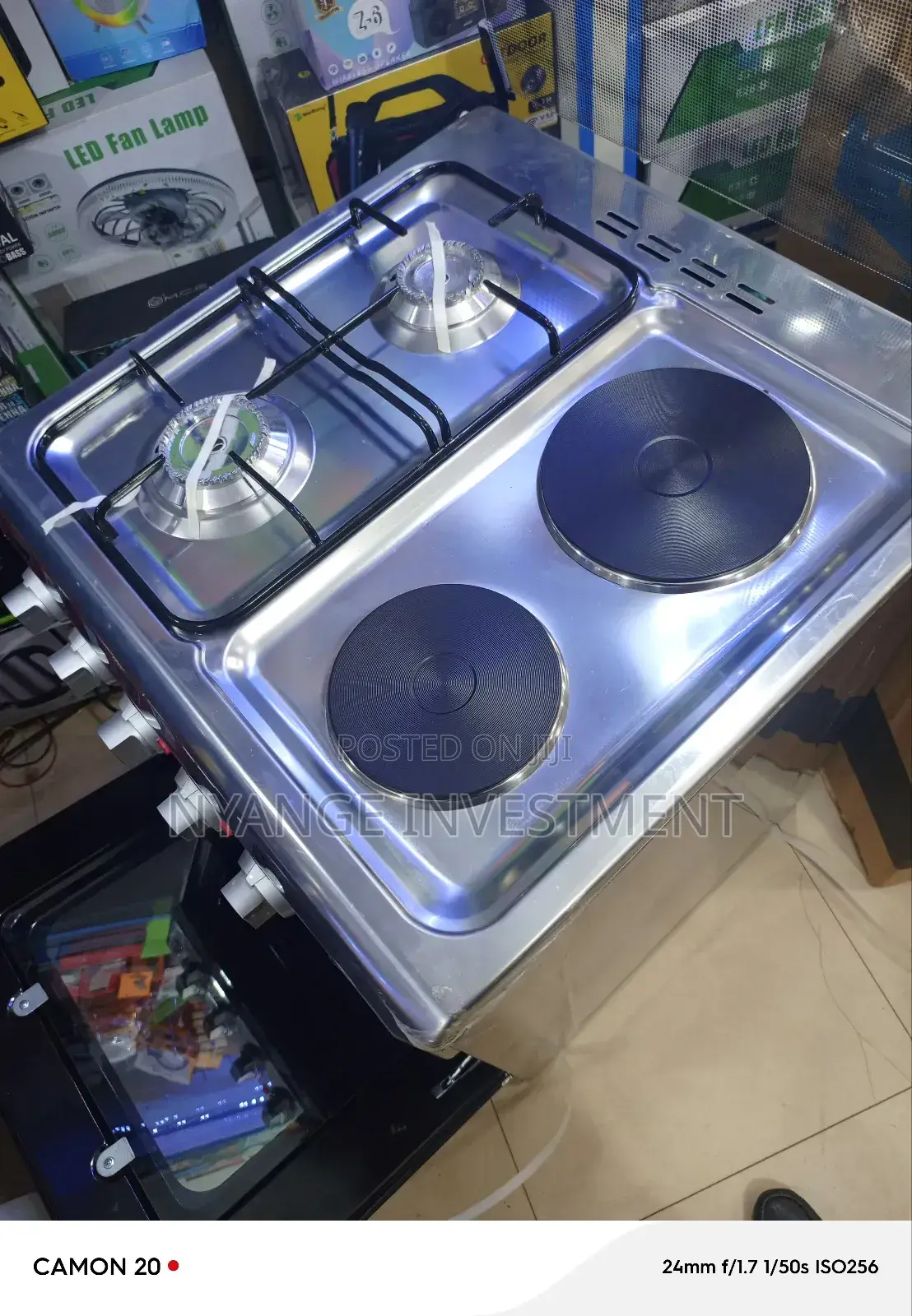 Ambassador 2by2 Cooker. 60by60 Cooker With an Electric Oven