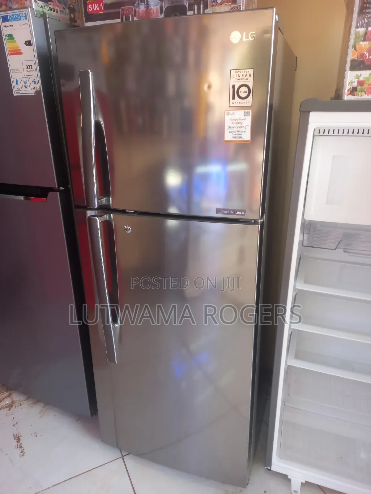 Lg Fridge Double Door 280ltrs
