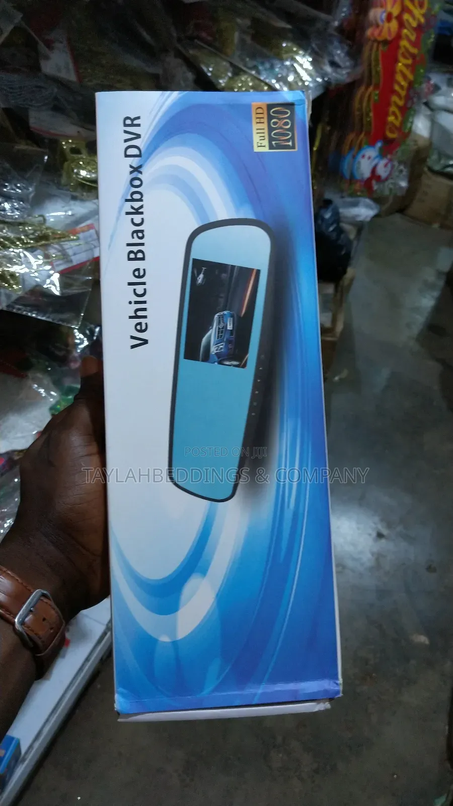 Smart Rear View Mirror Camera Driving Recorder With Night Vision