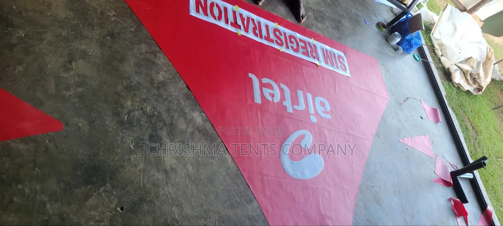 Airtel Exhibition Tent 2mx2m