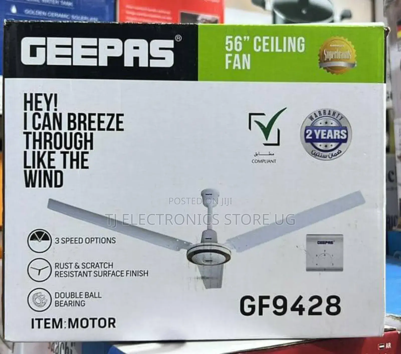 Geepas Ceiling Fan 56"