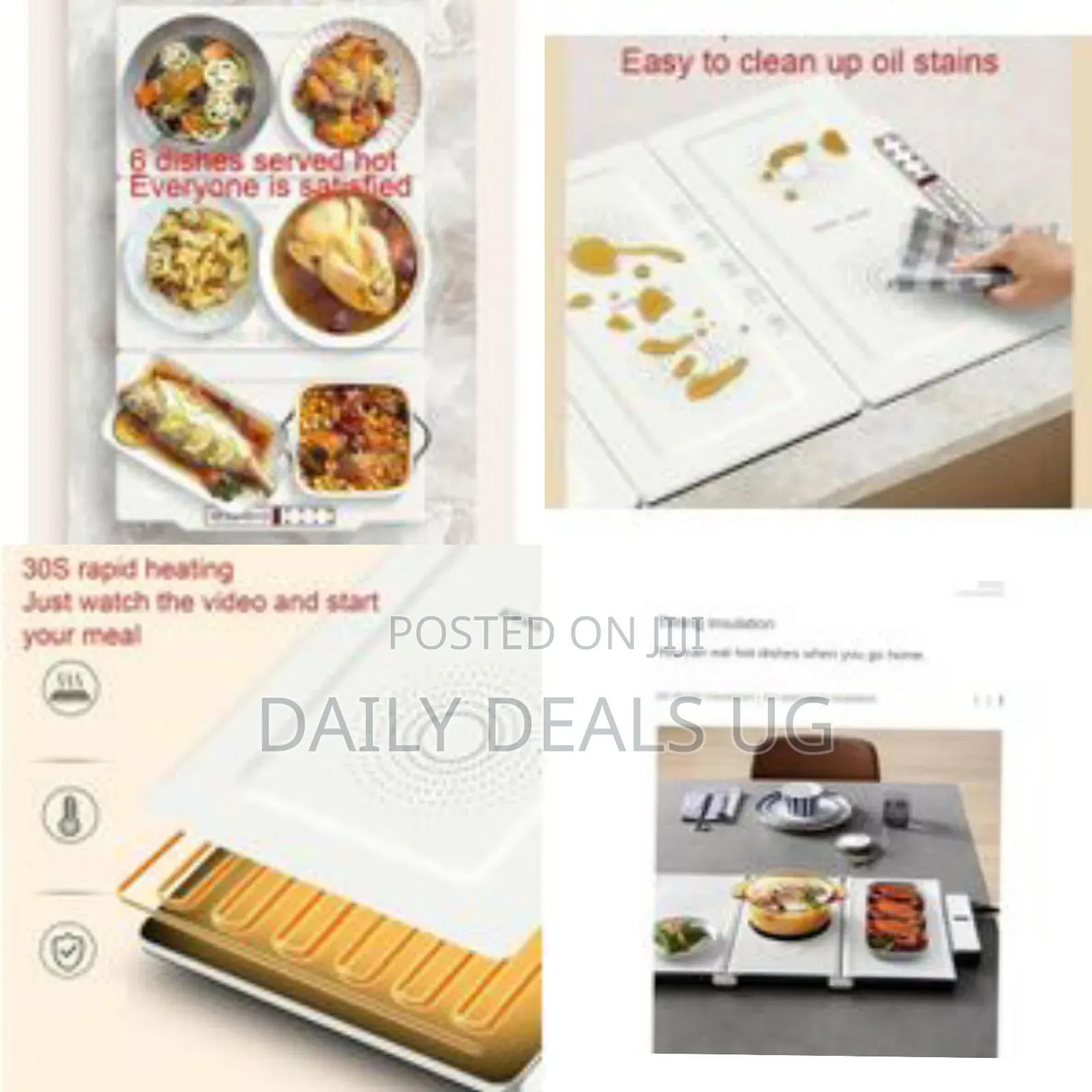 Adjustable Temperature Insulation Electric Warming Tray Board