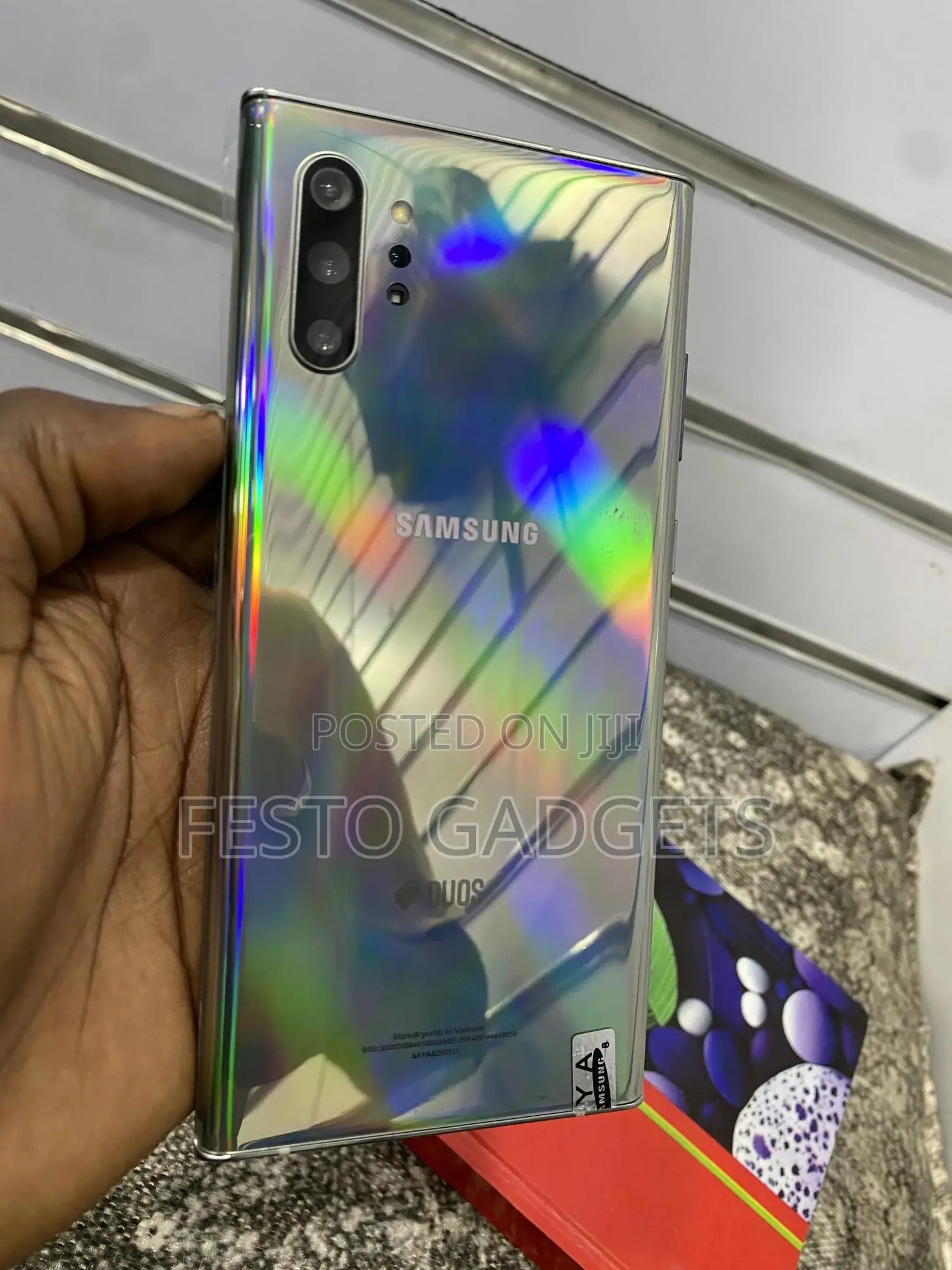 New Samsung Galaxy Note 10 Plus 5G 256 GB Silver