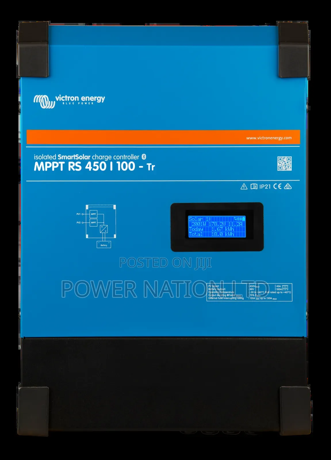 450/100 Tr Victron Smart MPPT Solar Charge Controller Model