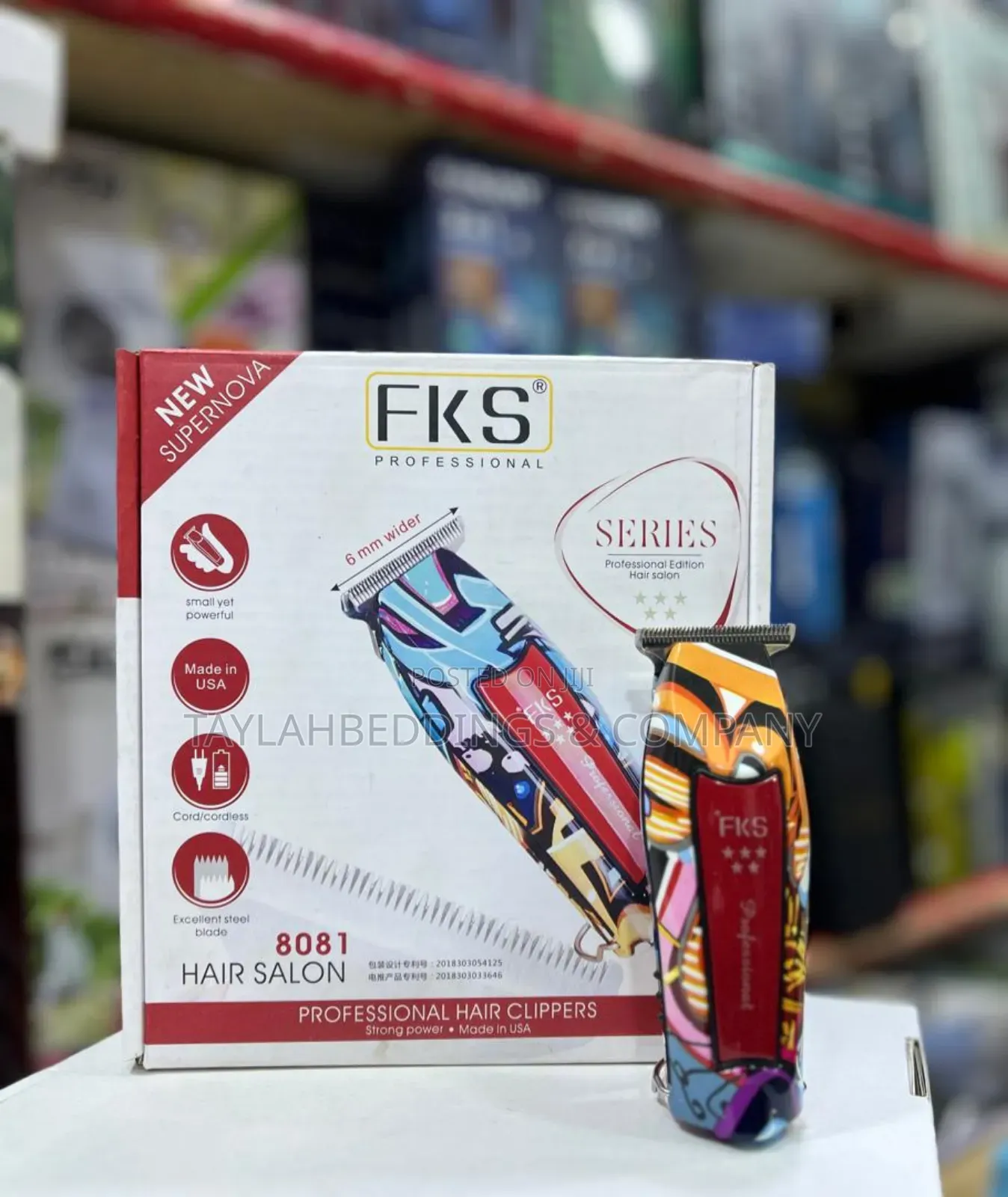 Professional Finishing Machine for Hair and Beard Cutting Rechargeable