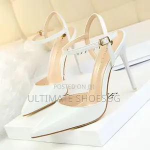 Big Tree Sharp Heel Shoes